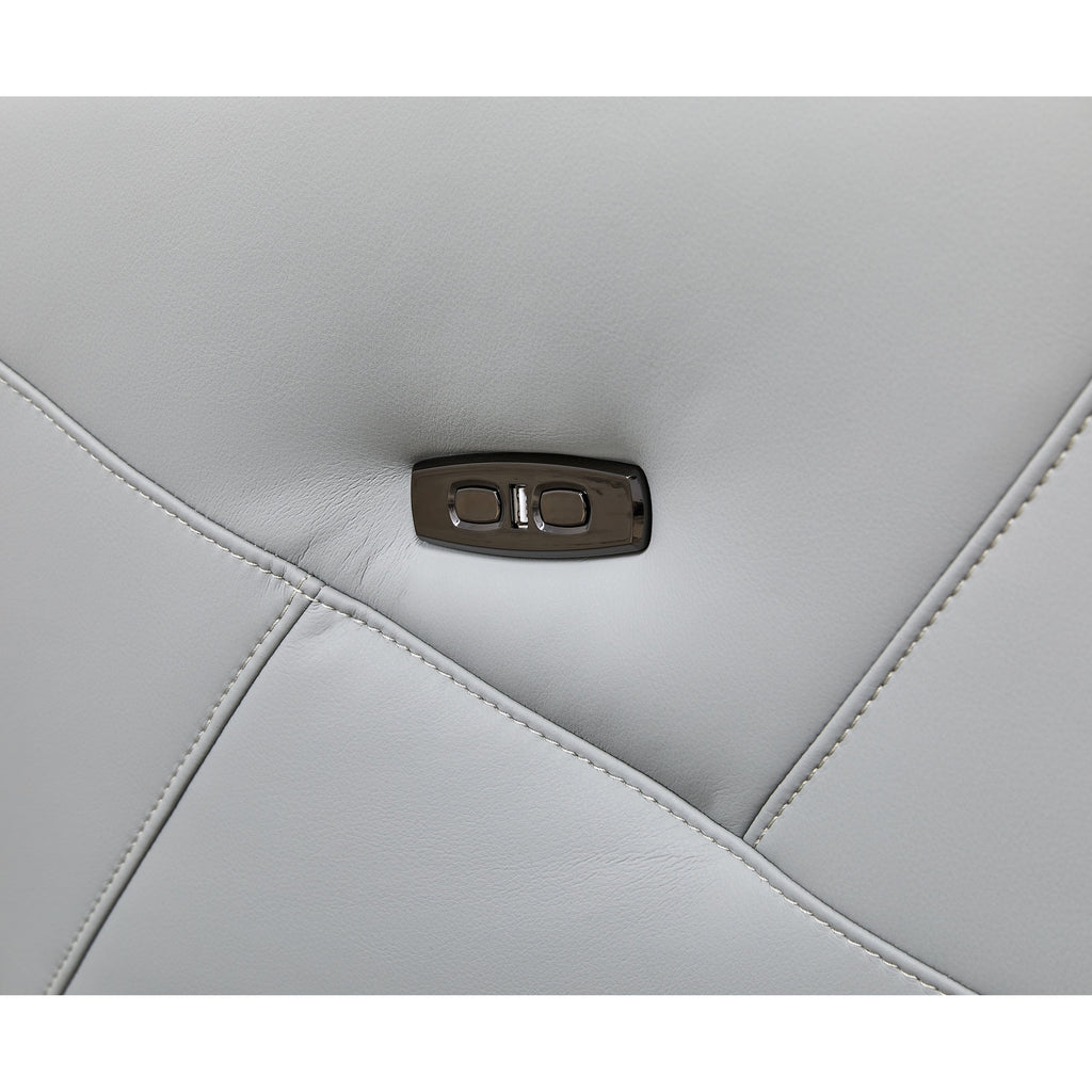 Christopher Knight Home - Fauteuil inclinable Alexander Plush en cuir reconstitué avec appui-tête et repose-pieds réglables, pivotant à 360 degrés