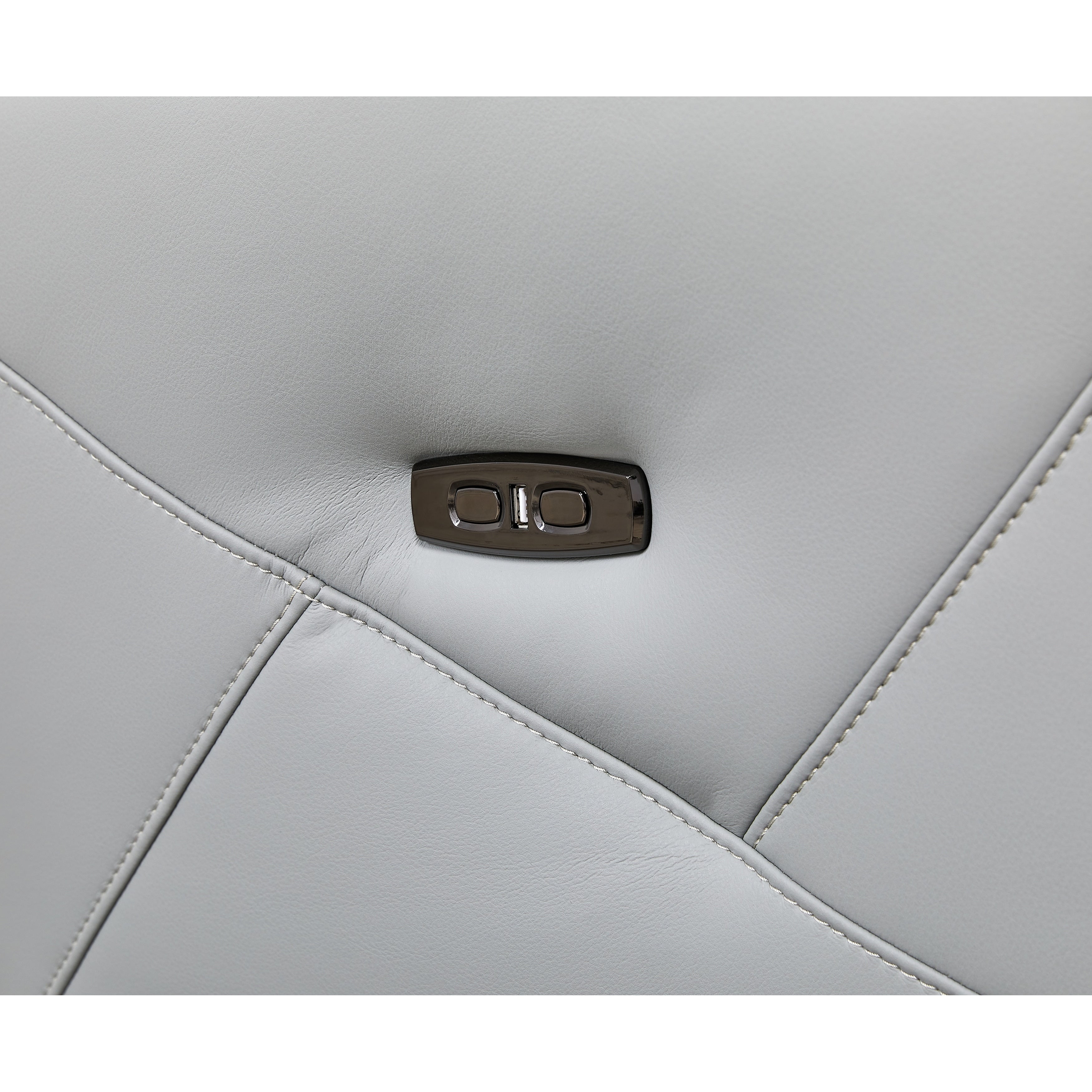 Christopher Knight Home - Fauteuil inclinable Alexander Plush en cuir reconstitué avec appui-tête et repose-pieds réglables, pivotant à 360 degrés