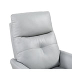 Christopher Knight Home - Fauteuil inclinable Alexander Plush en cuir reconstitué avec appui-tête et repose-pieds réglables, pivotant à 360 degrés