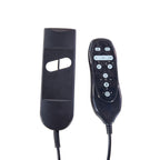 Christopher Knight Home - Fauteuil inclinable pivotant Harrison Soft Power avec chauffage et massage, accoudoirs coussinés, pour espaces de vie