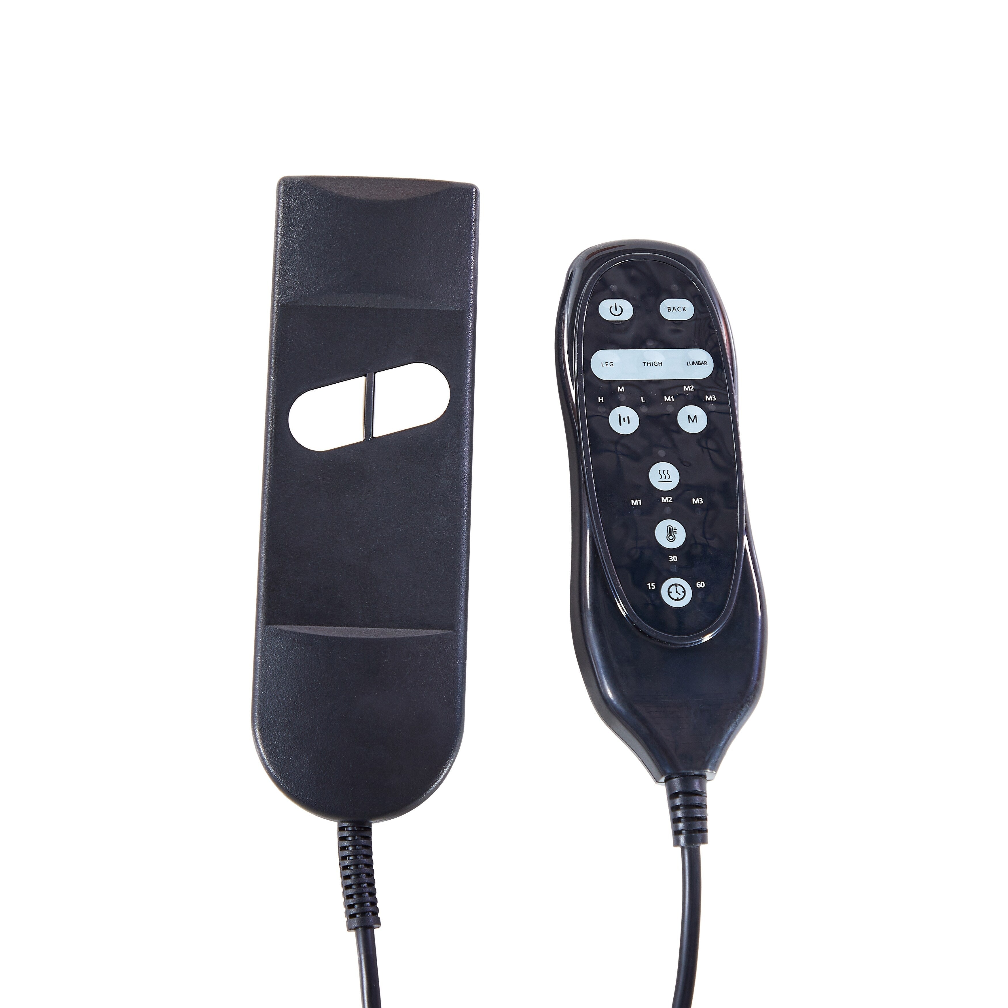 Christopher Knight Home - Fauteuil inclinable pivotant Harrison Soft Power avec chauffage et massage, accoudoirs coussinés, pour espaces de vie