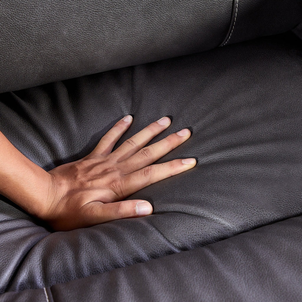 Christopher Knight Home - Fauteuil inclinable pivotant Harrison Soft Power avec chauffage et massage, accoudoirs coussinés, pour espaces de vie