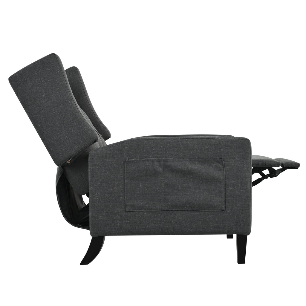 Christopher Knight Home - Fauteuil inclinable manuel Isabella avec table pliable et ports USB