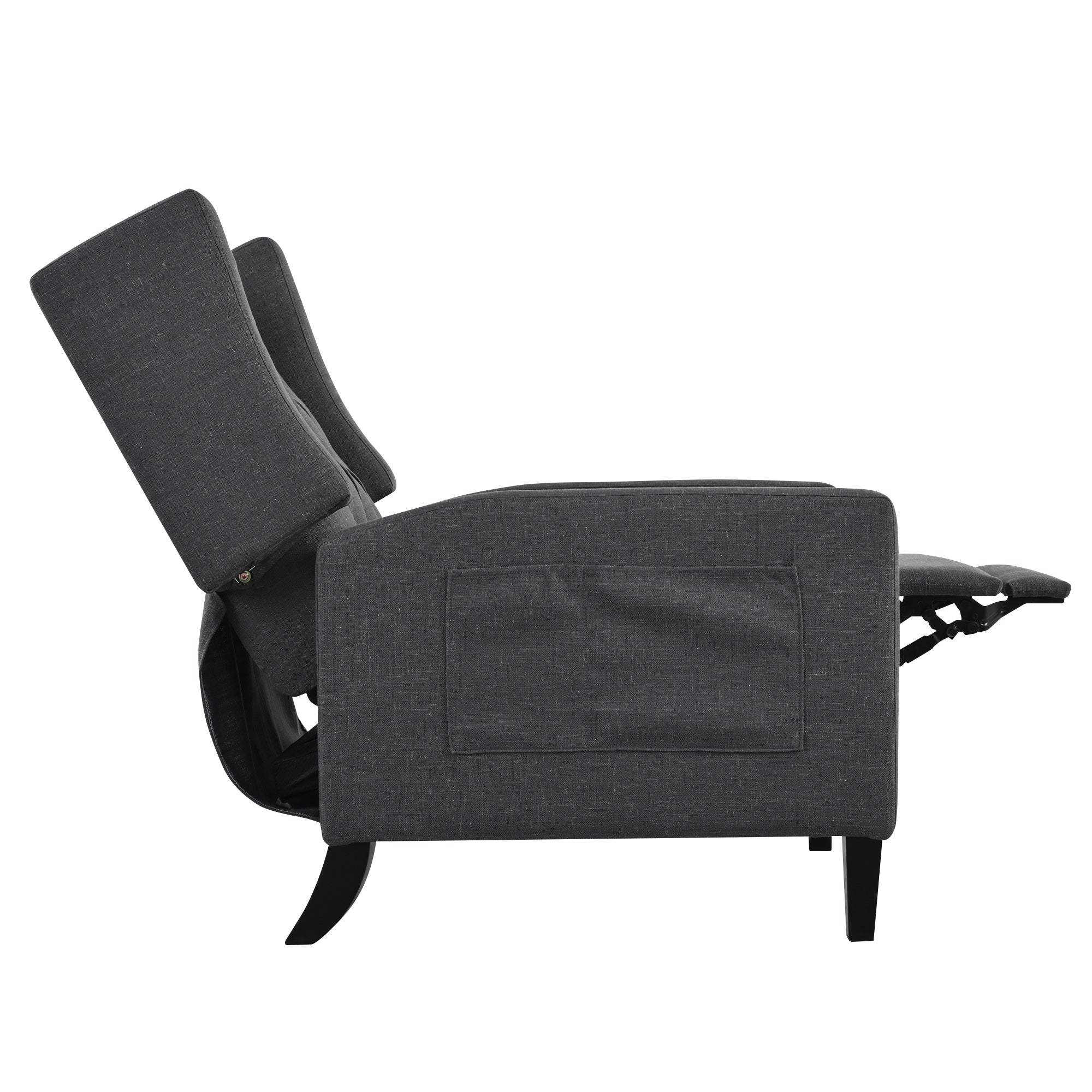Christopher Knight Home - Fauteuil inclinable manuel Isabella avec table pliable et ports USB