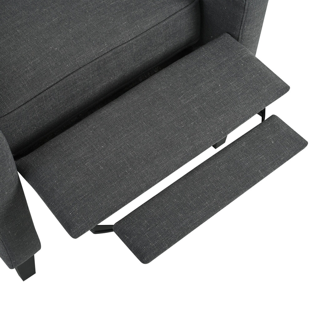 Christopher Knight Home - Fauteuil inclinable manuel Isabella avec table pliable et ports USB