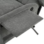 Christopher Knight Home - Fauteuil inclinable manuel Isabella avec table pliable et ports USB