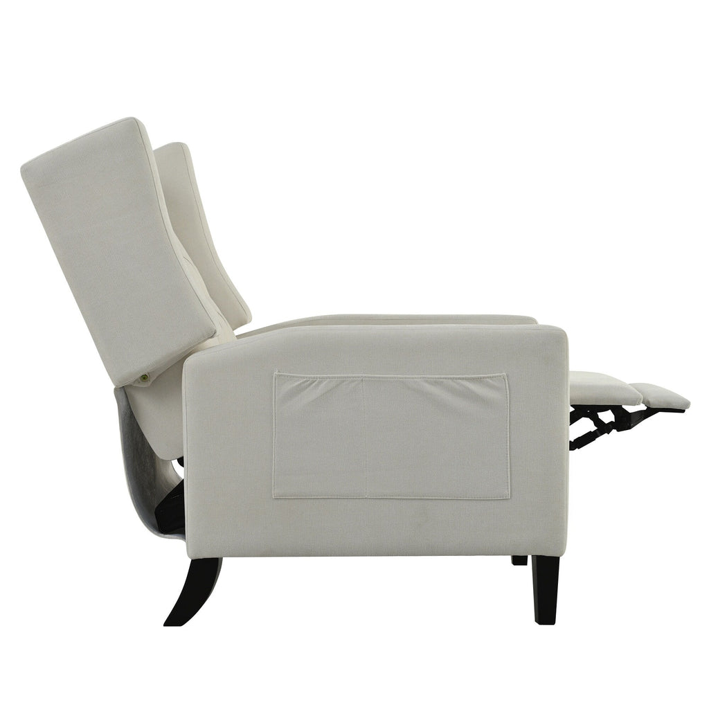 Christopher Knight Home - Fauteuil inclinable manuel Isabella avec table pliable et ports USB
