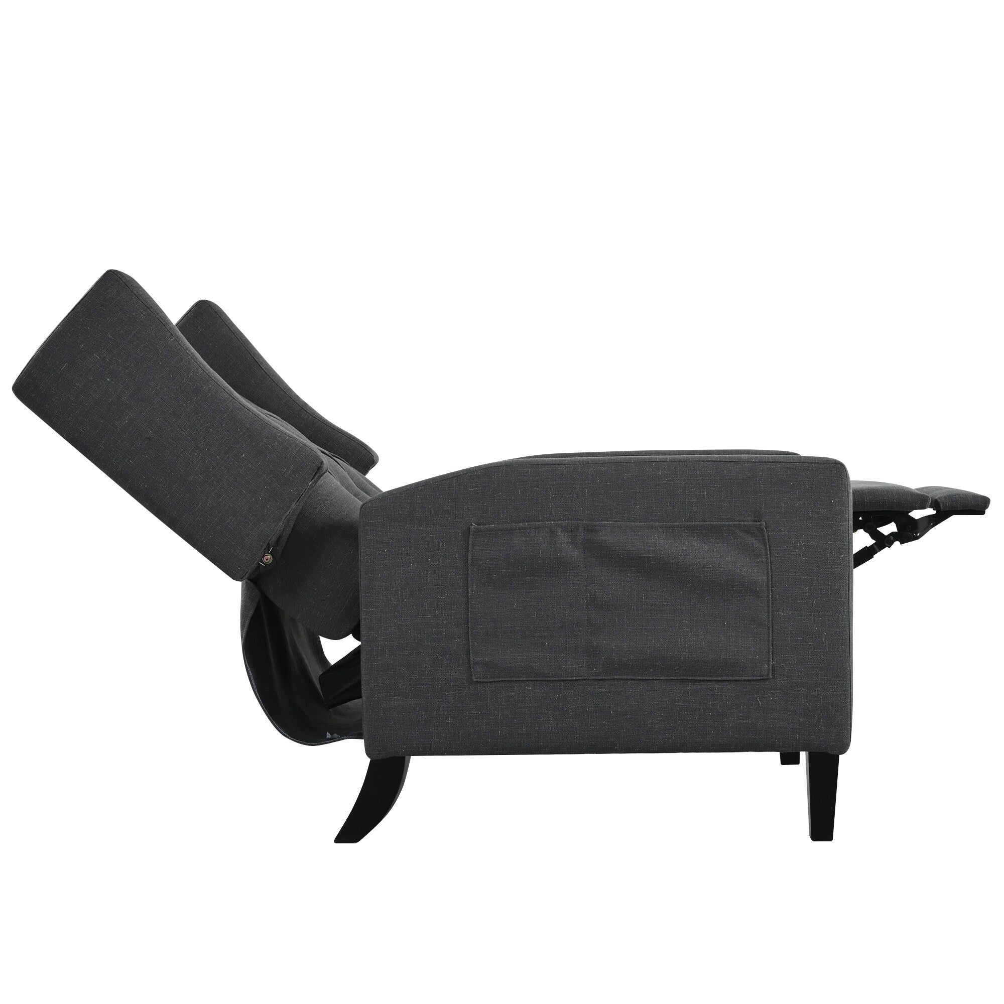 Christopher Knight Home - Fauteuil inclinable manuel Isabella avec table pliable et ports USB