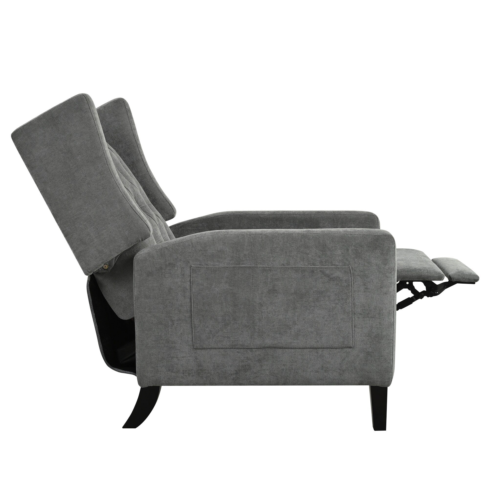Christopher Knight Home - Fauteuil inclinable manuel Isabella avec table pliable et ports USB