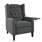 Christopher Knight Home - Fauteuil inclinable manuel Isabella avec table pliable et ports USB