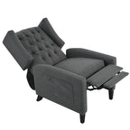 Christopher Knight Home - Fauteuil inclinable manuel Isabella avec table pliable et ports USB