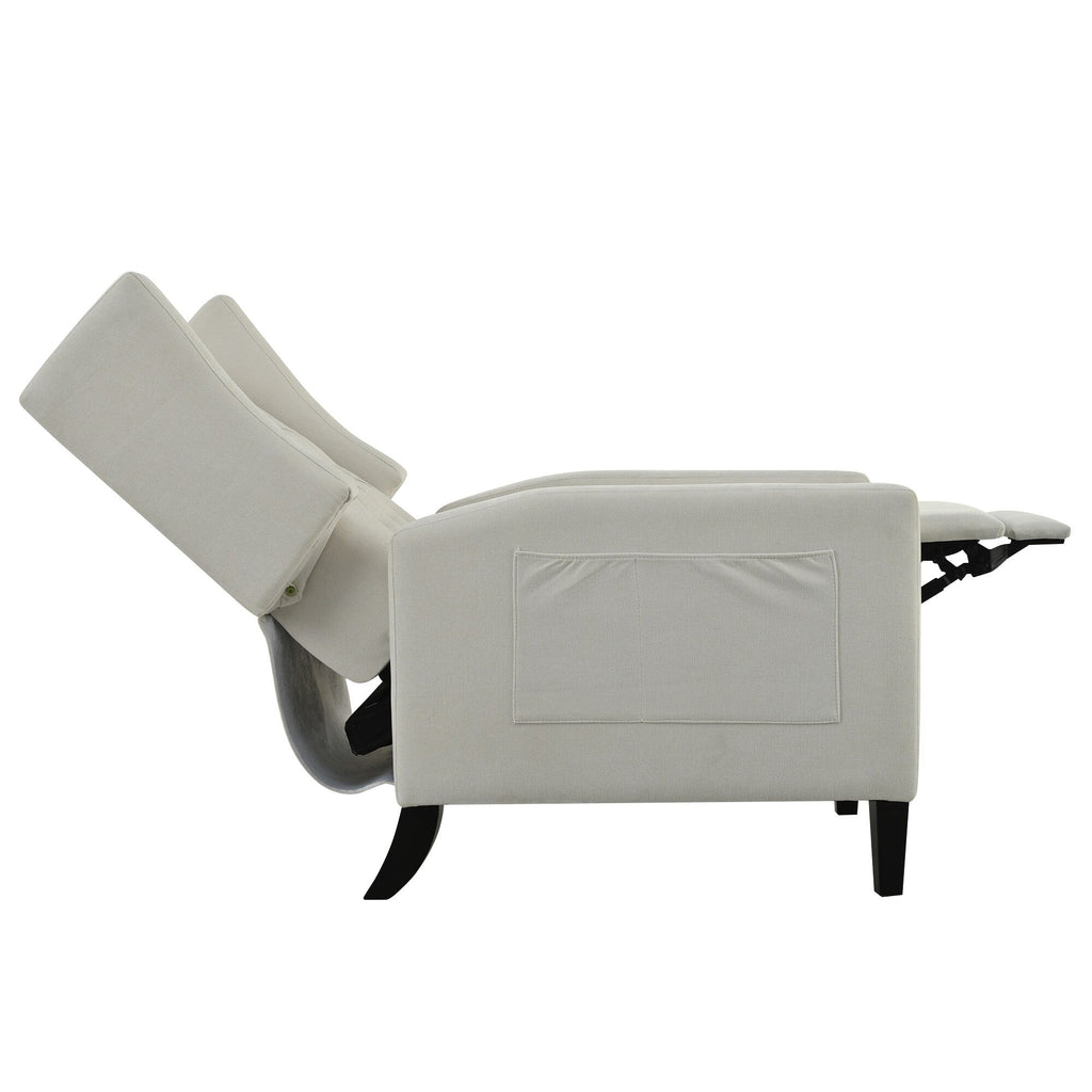 Christopher Knight Home - Fauteuil inclinable manuel Isabella avec table pliable et ports USB