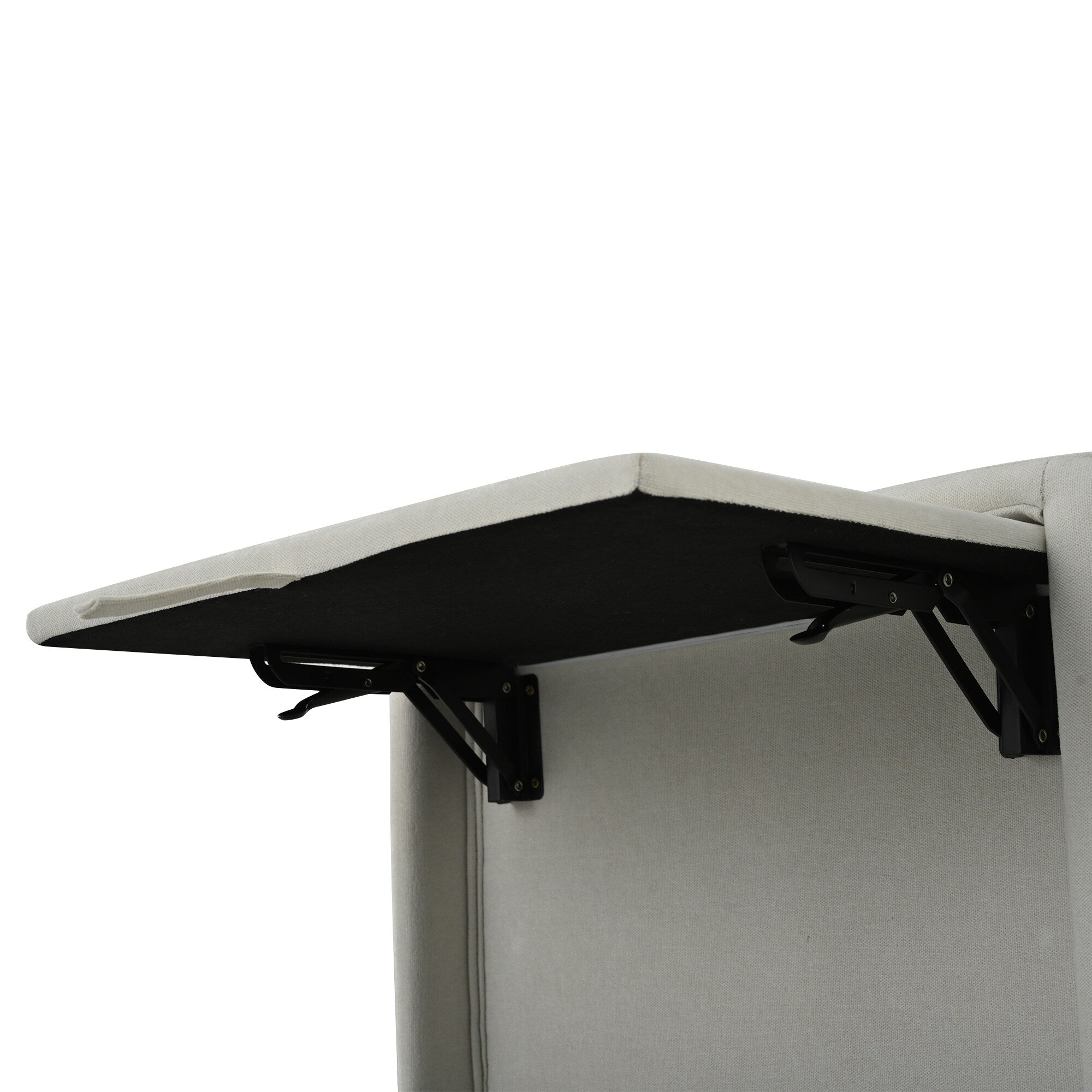 Christopher Knight Home - Fauteuil inclinable manuel Isabella avec table pliable et ports USB