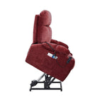 Fauteuil inclinable électrique Christopher Knight Home pour personnes âgées, position infinie, allongé à 180° avec massage thermique