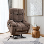 Fauteuil inclinable électrique Christopher Knight Home avec massage par airbag