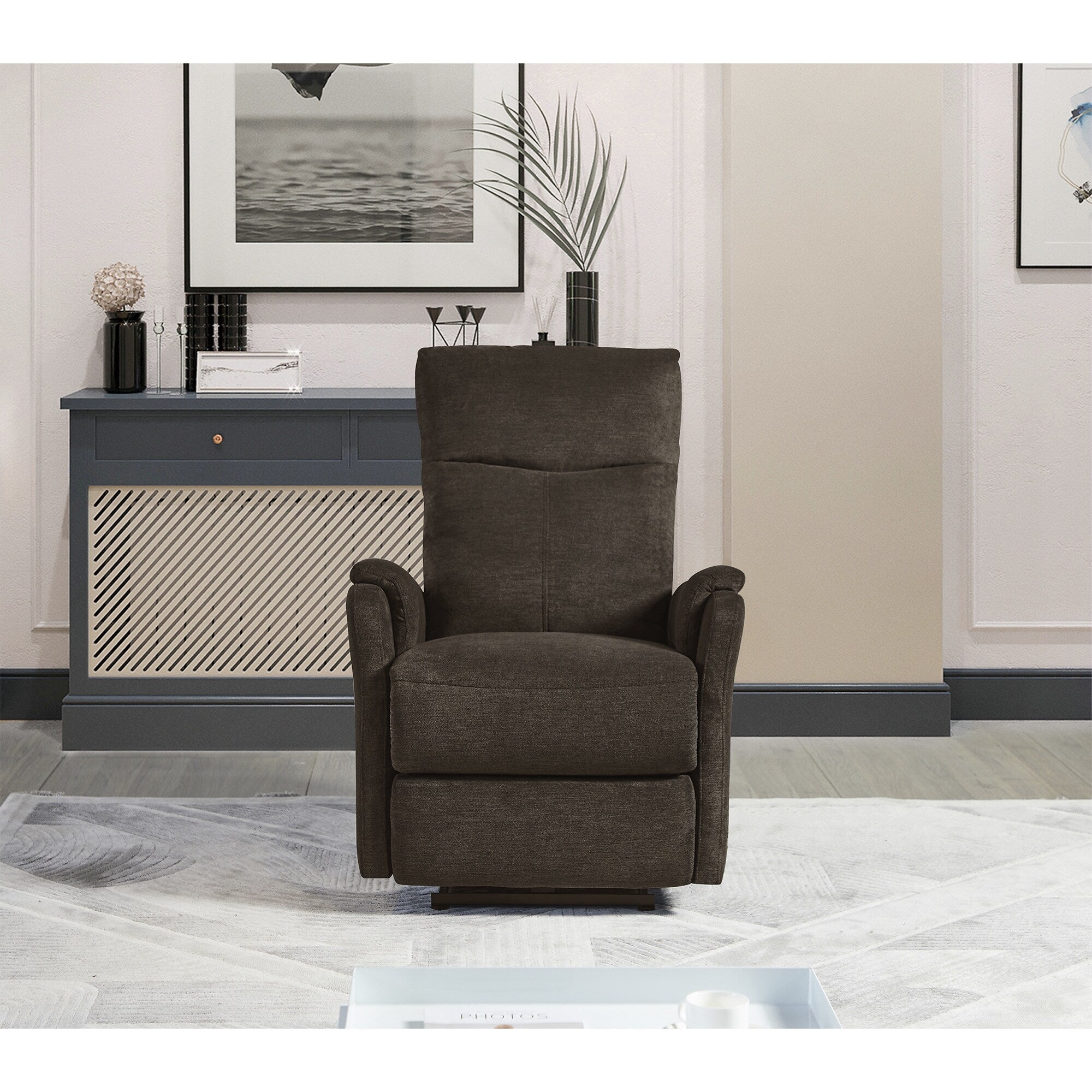 Fauteuil inclinable électrique Christopher Knight Home avec port de charge USB
