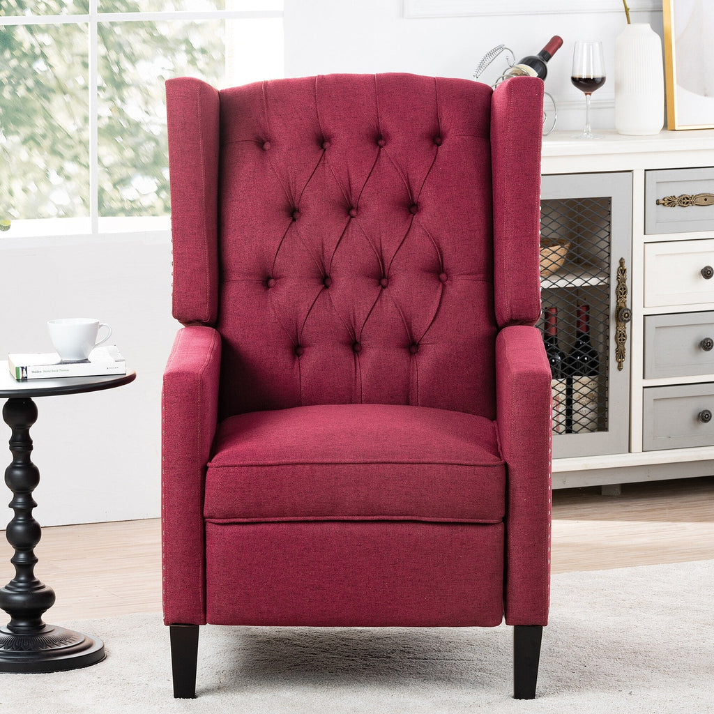Fauteuil inclinable rembourré à oreilles Christopher Knight Home
