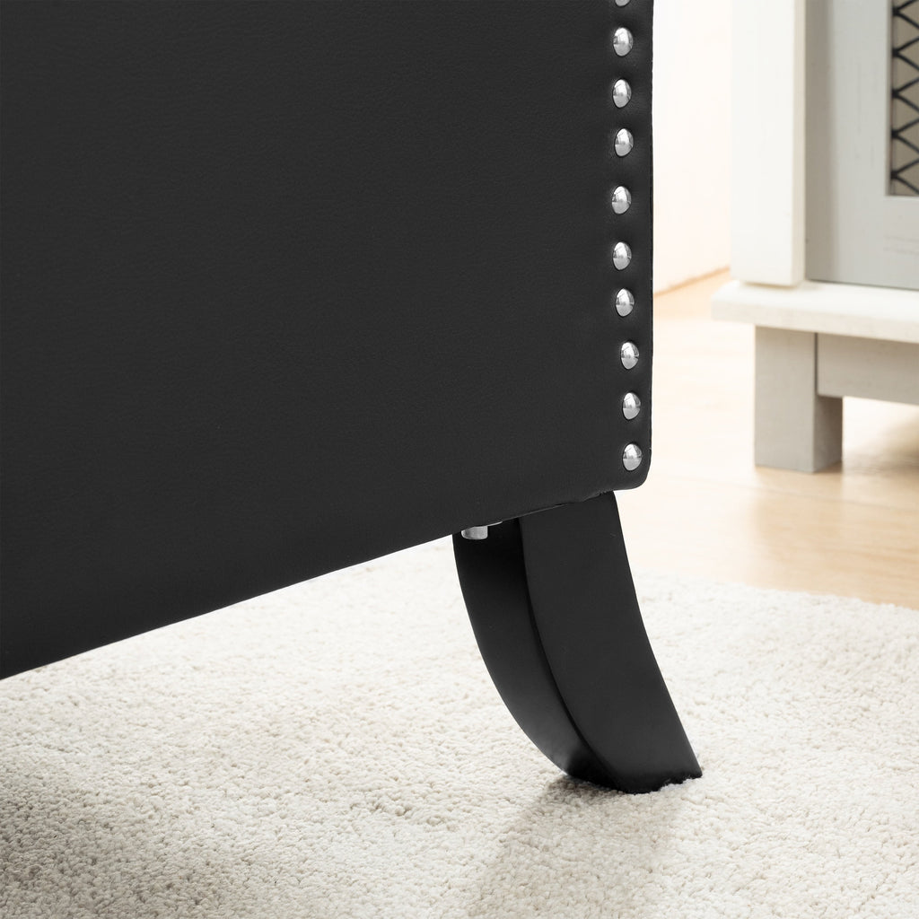 Fauteuil inclinable rembourré à oreilles Christopher Knight Home