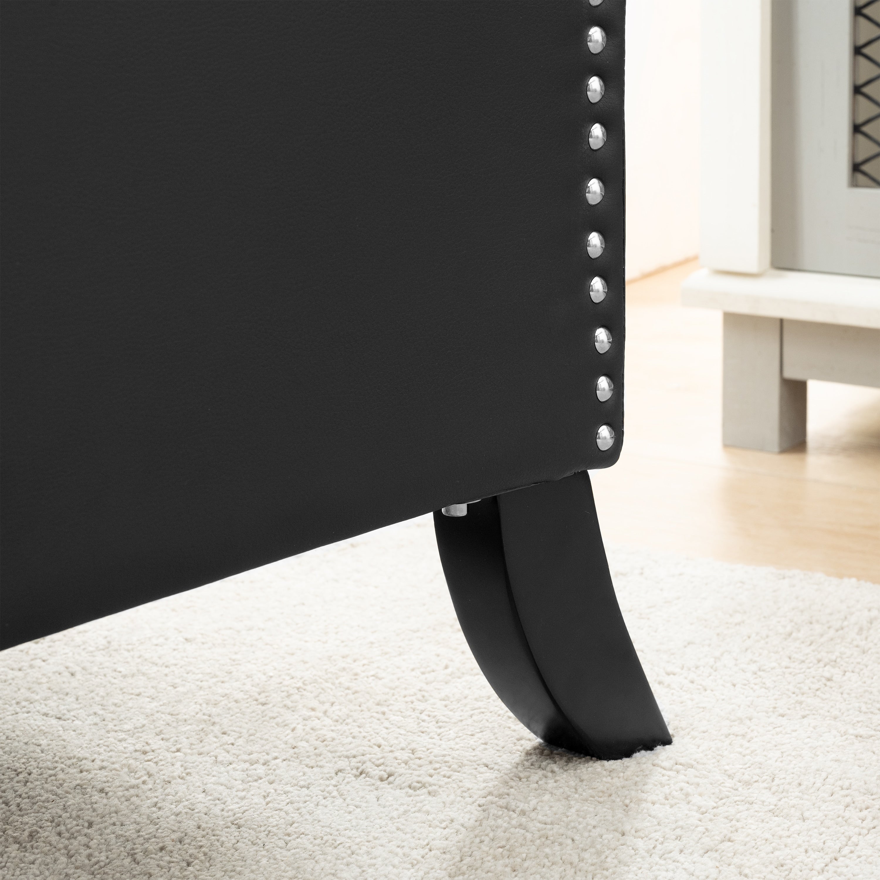 Fauteuil inclinable rembourré à oreilles Christopher Knight Home