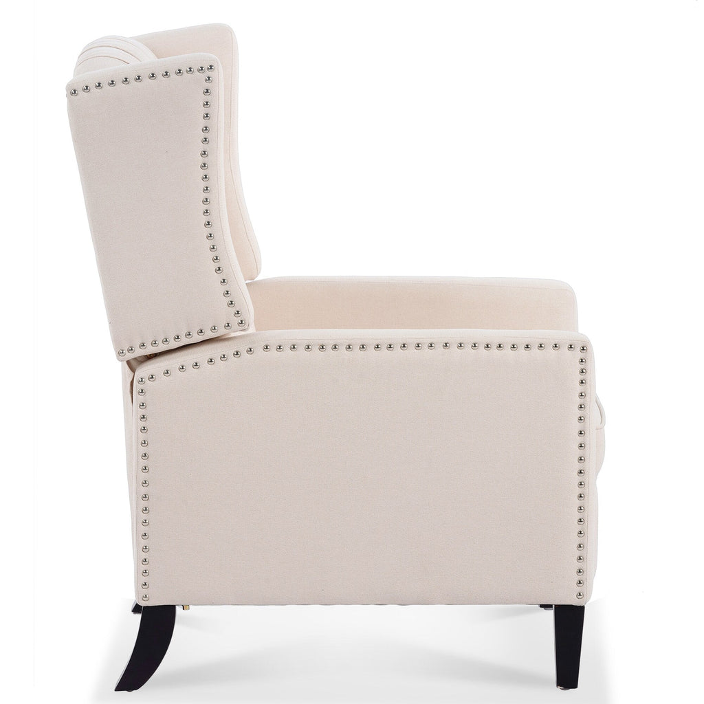 Fauteuil inclinable rembourré à oreilles Christopher Knight Home