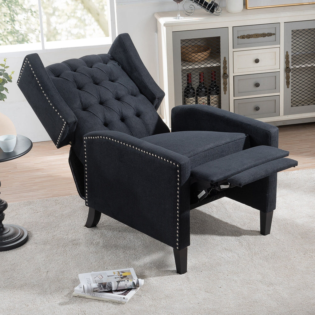 Fauteuil inclinable rembourré à oreilles Christopher Knight Home