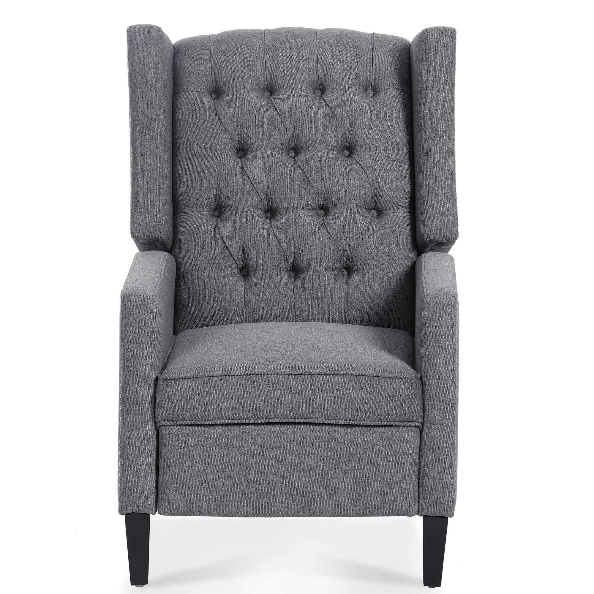 Fauteuil inclinable rembourré à oreilles Christopher Knight Home