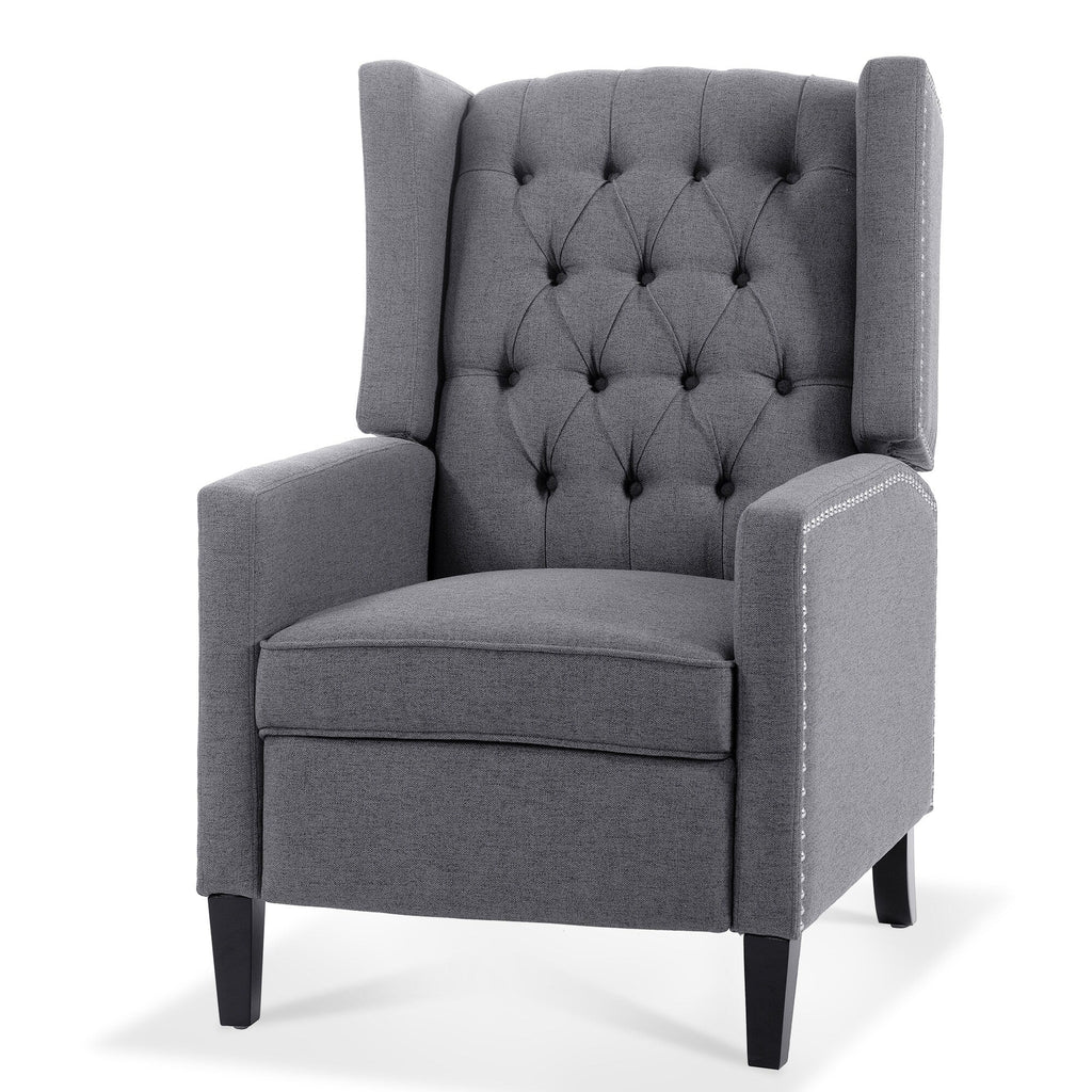 Fauteuil inclinable rembourré à oreilles Christopher Knight Home
