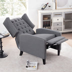 Fauteuil inclinable rembourré à oreilles Christopher Knight Home