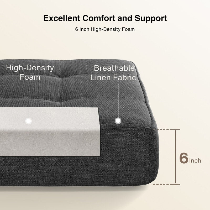 Fauteuil convertible 3 en 1, fauteuil rabattable, chaise longue rabattable et lit-lit