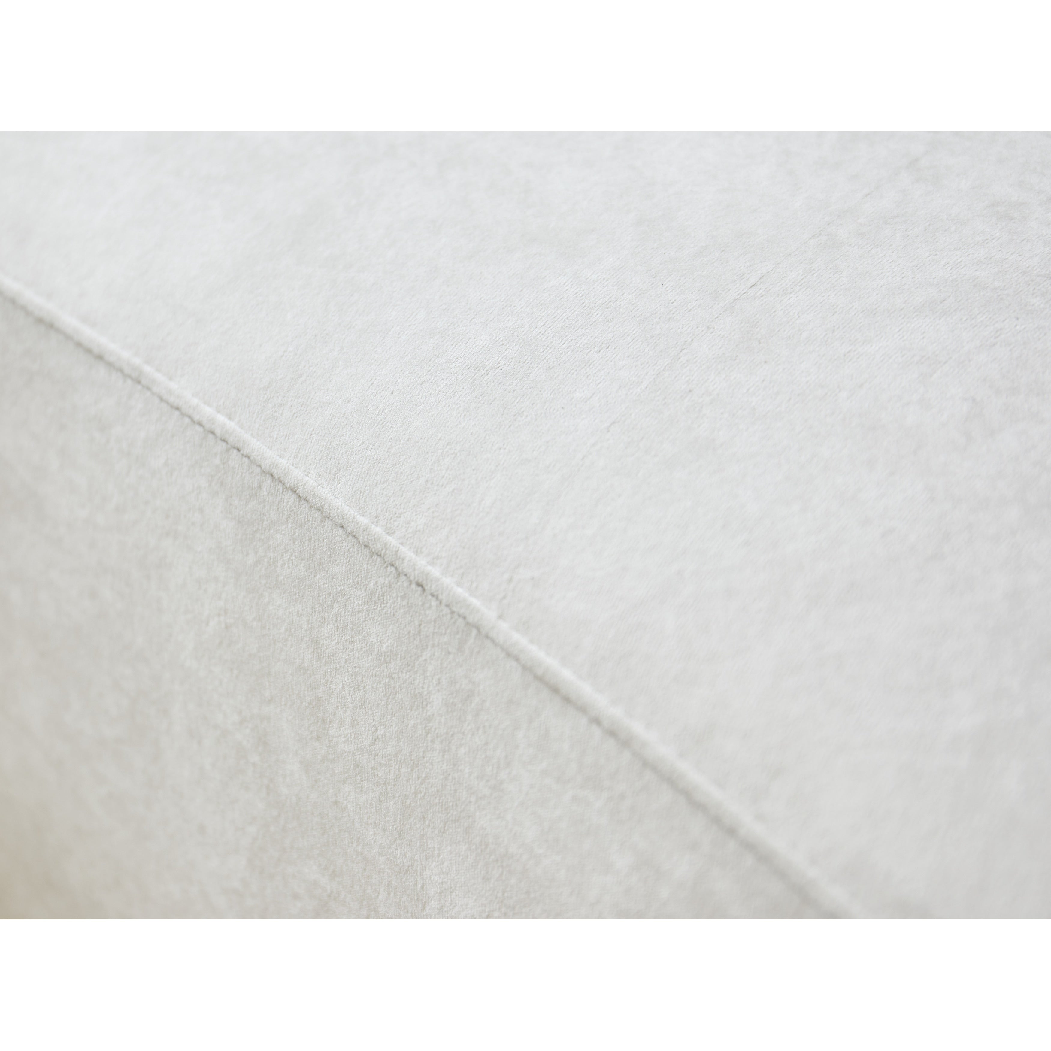 Canapé de salon incurvé en velours demi-lune de 90,2 pouces