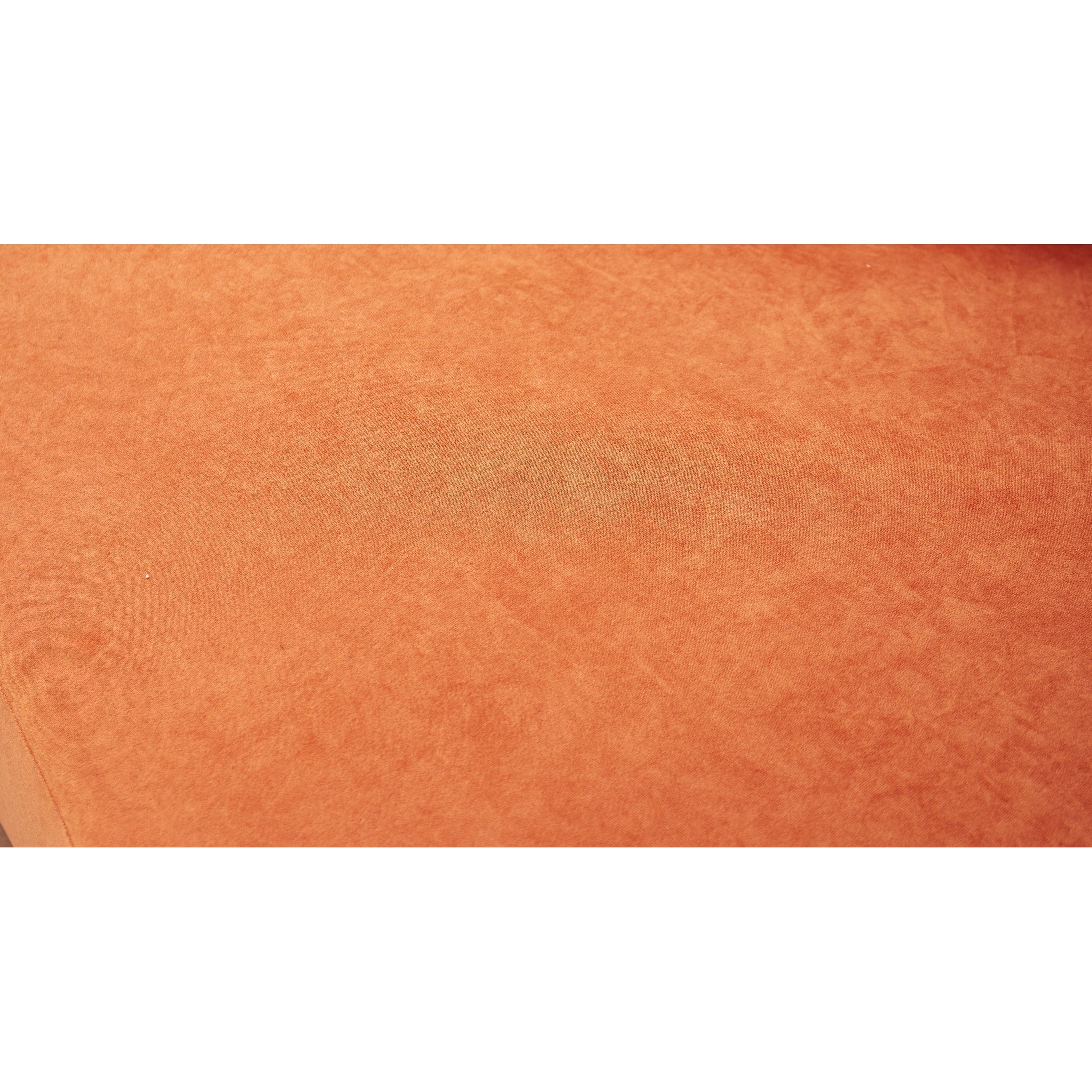 Canapé de salon incurvé en velours demi-lune de 90,2 pouces