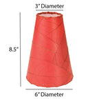 Applique murale Gecko faite main Eangee, abat-jour feuilles de cacao, 40,6 x 18,8 x 61 cm - 40,6 x 18,8 x 61 cm