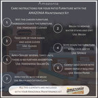 Ensemble de salle à manger d'extérieur ovale extensible de 9 pièces - 9 pièces