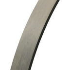 Miroir mural rond classique de style ferme avec cadre en bois