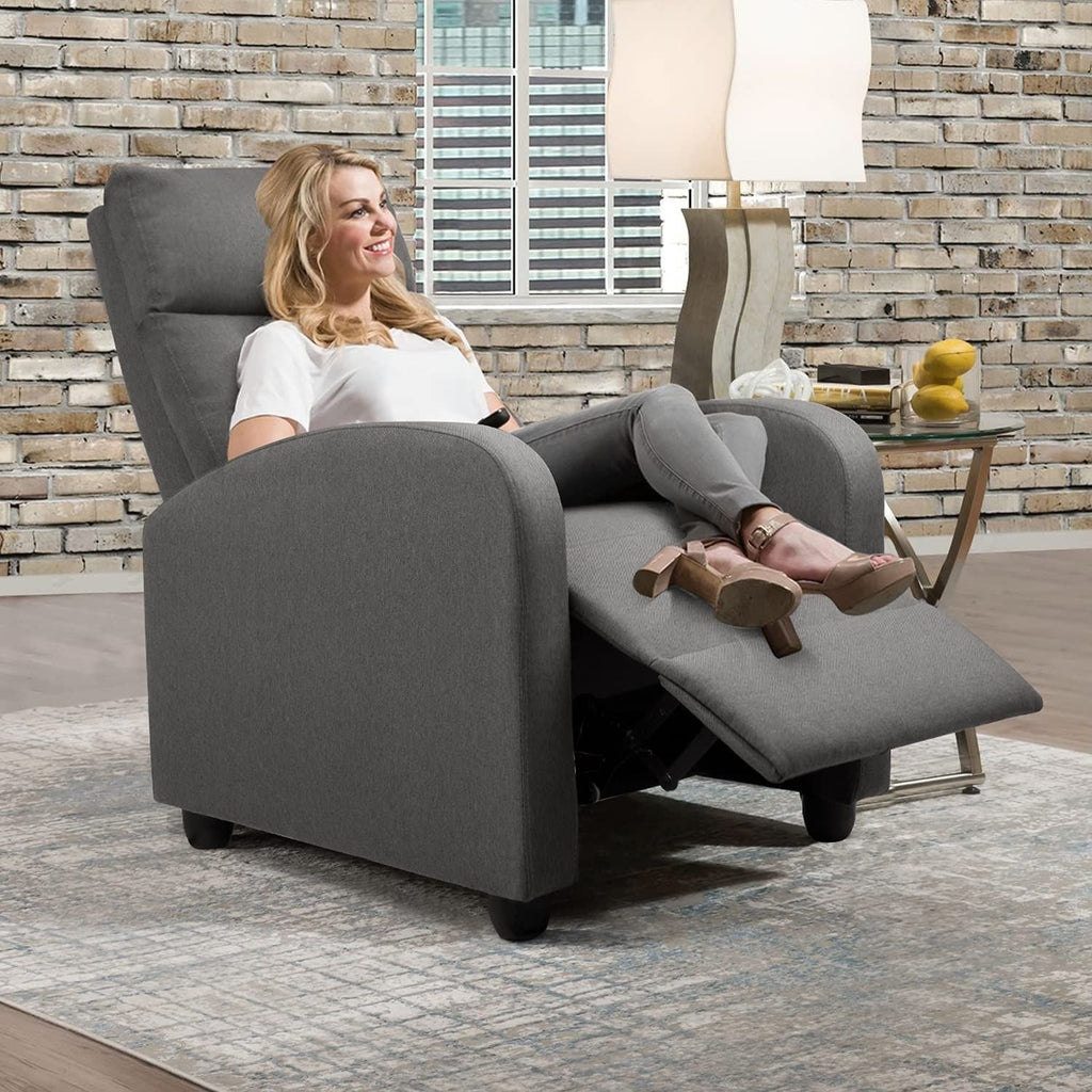 Fauteuil inclinable en tissu, fauteuil de massage, fauteuil inclinable réglable, fauteuils inclinables, home cinéma, simple, moderne