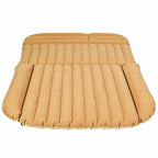 Matelas gonflable Camel pour voiture avec gonflage rapide et surface floquée imperméable pour camping et voyage