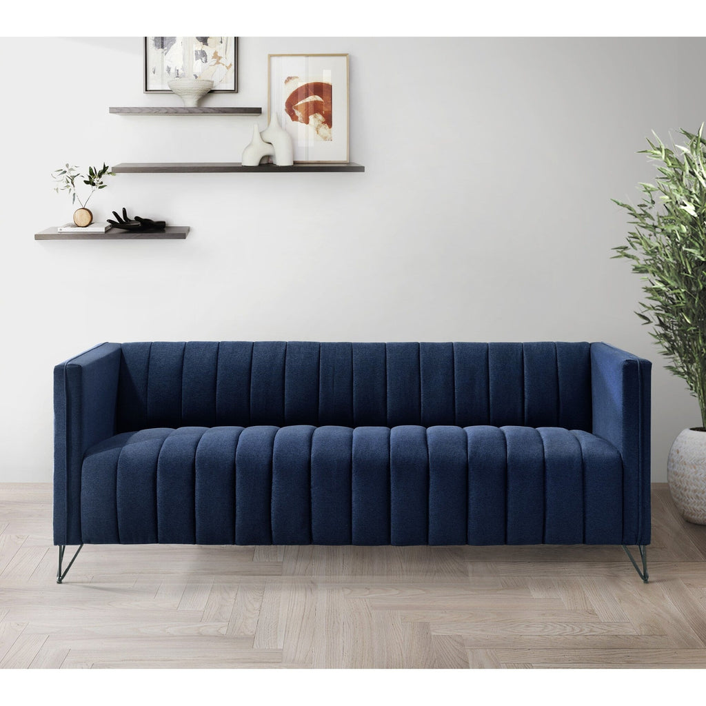 Ensemble de salon à accoudoirs carrés Clayfell Kurtis