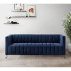 Ensemble de salon à accoudoirs carrés Clayfell Kurtis