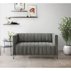 Ensemble de salon à accoudoirs carrés Clayfell Kurtis