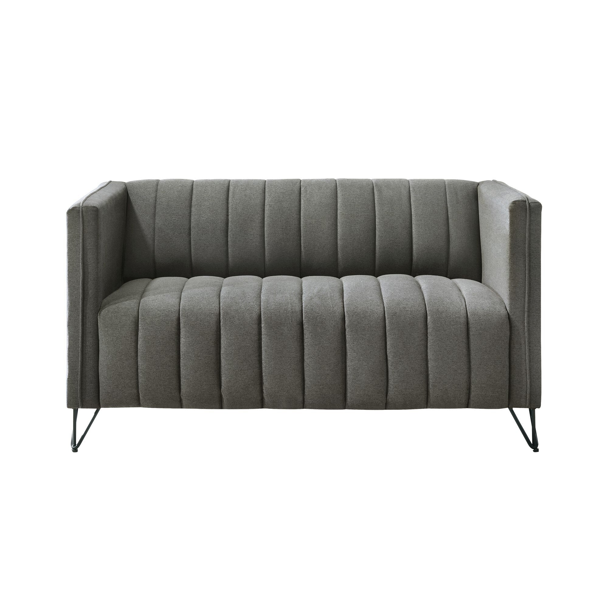 Ensemble de salon à accoudoirs carrés Clayfell Kurtis