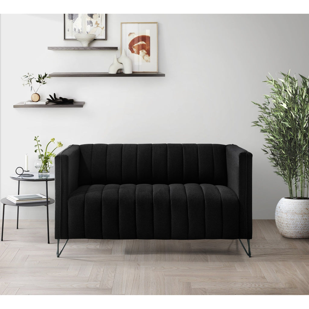 Ensemble de salon à accoudoirs carrés Clayfell Kurtis