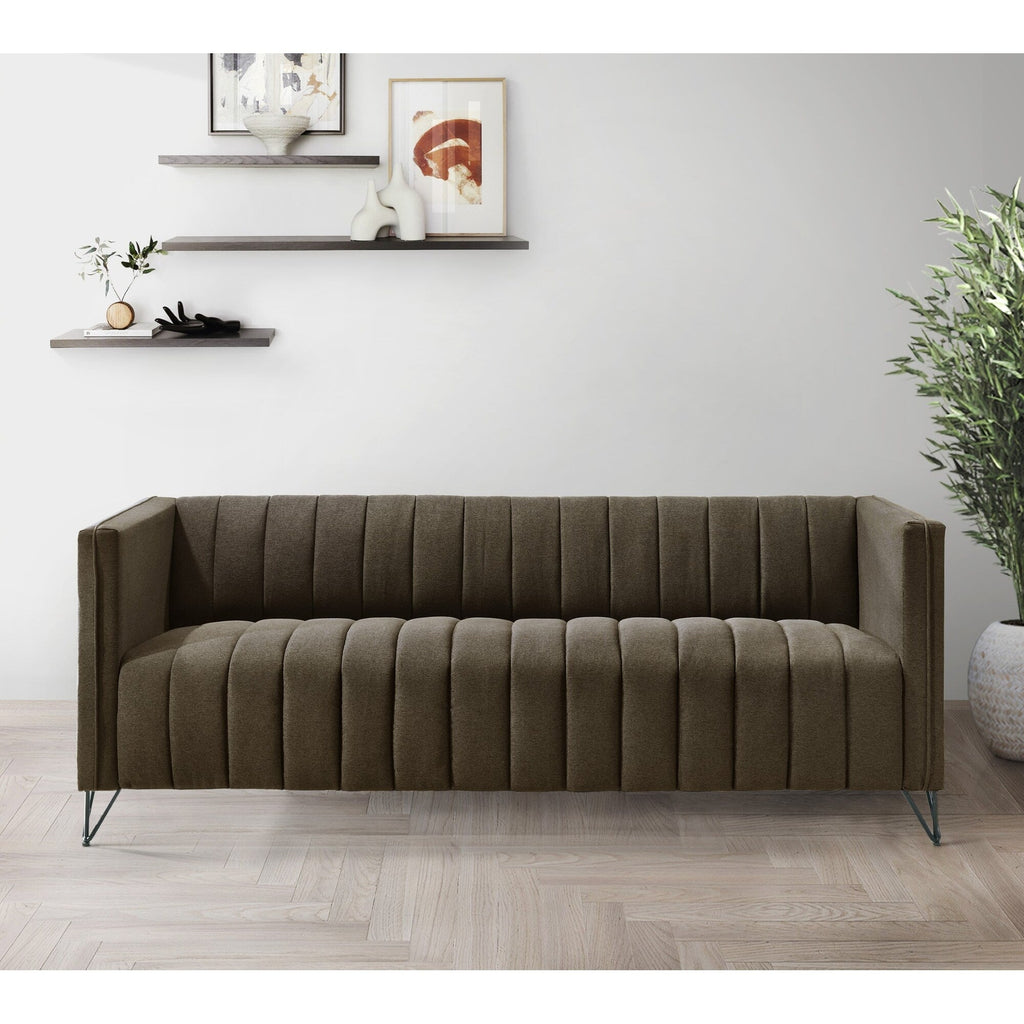 Ensemble de salon à accoudoirs carrés Clayfell Kurtis