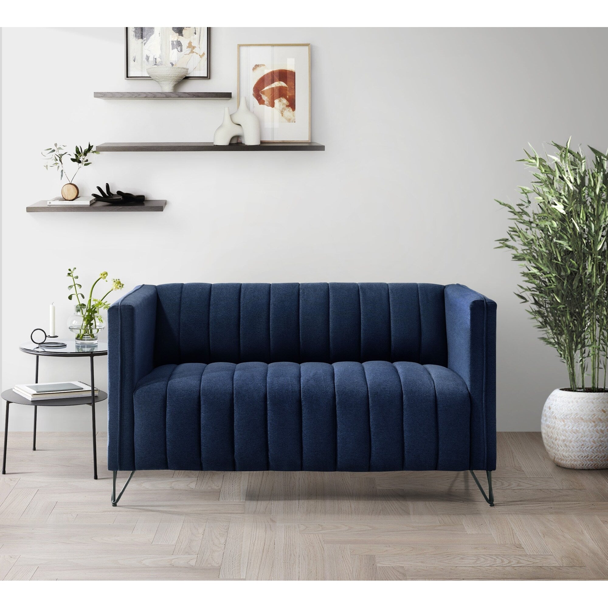 Ensemble de salon à accoudoirs carrés Clayfell Kurtis