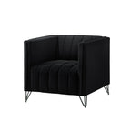 Ensemble de salon à accoudoirs carrés Clayfell Kurtis