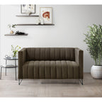 Ensemble de salon à accoudoirs carrés Clayfell Kurtis