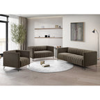 Ensemble de salon à accoudoirs carrés Clayfell Kurtis