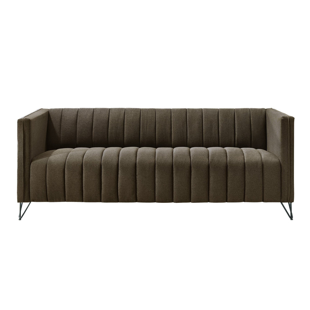 Ensemble de salon à accoudoirs carrés Clayfell Kurtis