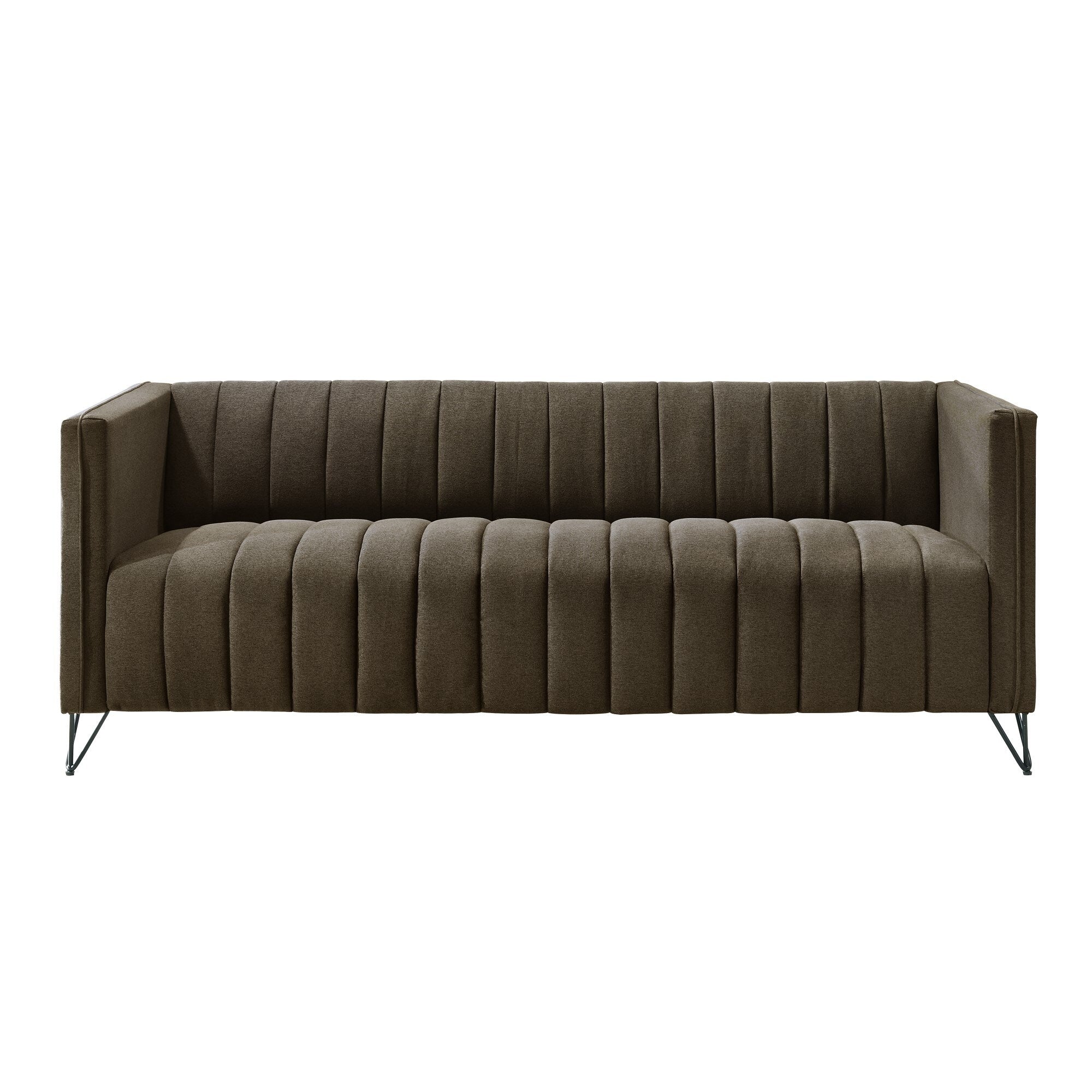 Ensemble de salon à accoudoirs carrés Clayfell Kurtis