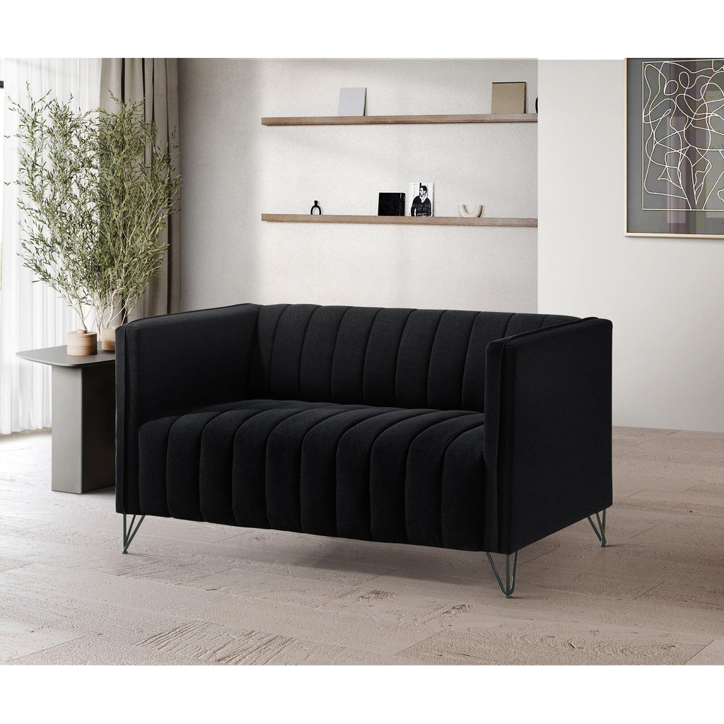 Ensemble de salon à accoudoirs carrés Clayfell Kurtis