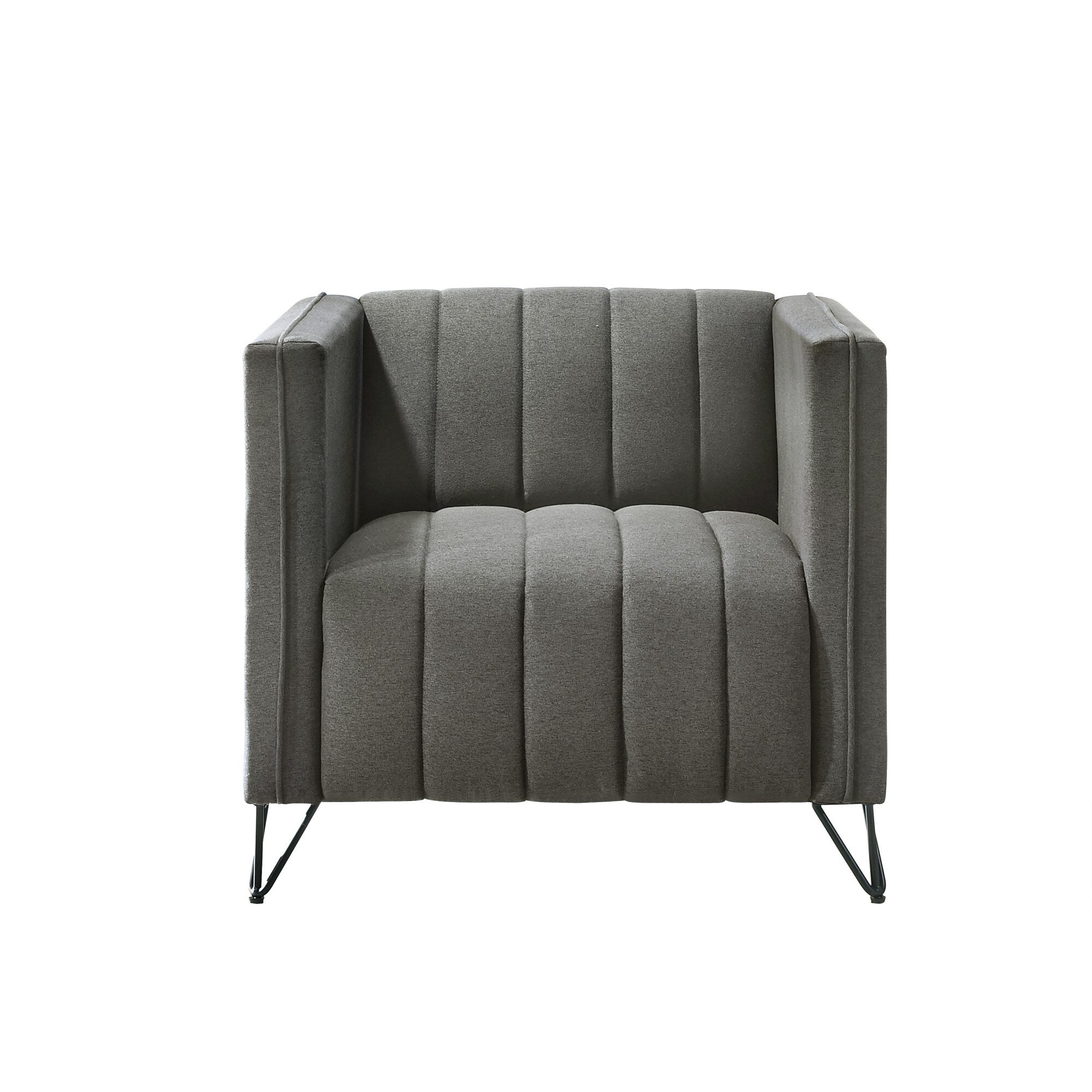 Ensemble de salon à accoudoirs carrés Clayfell Kurtis